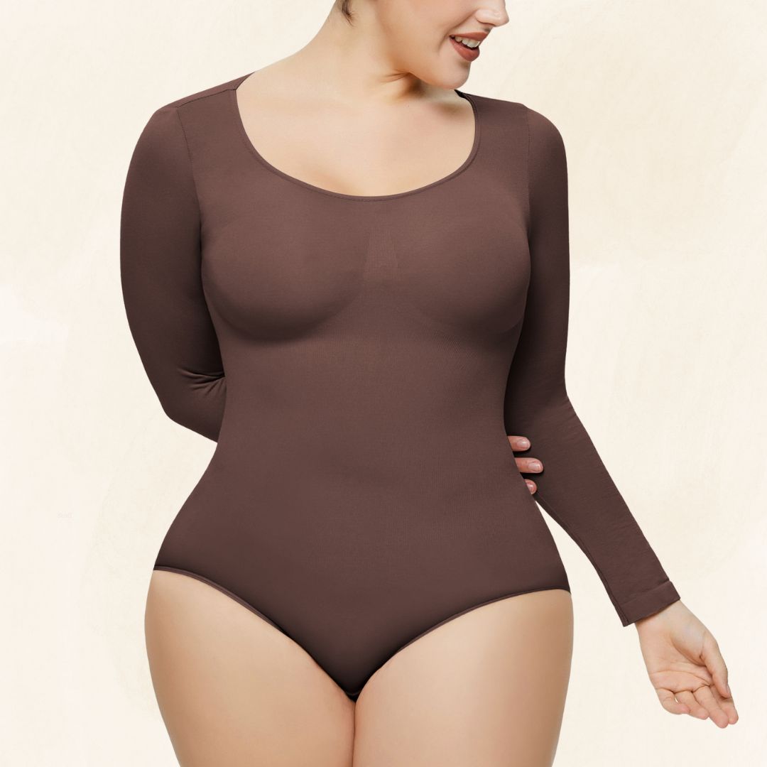 WaistShaper - Bodysuit mit langen Ärmel